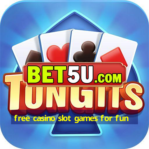 free casino slot games for fun